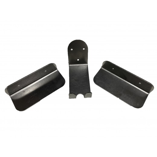 Support vélo mural inox