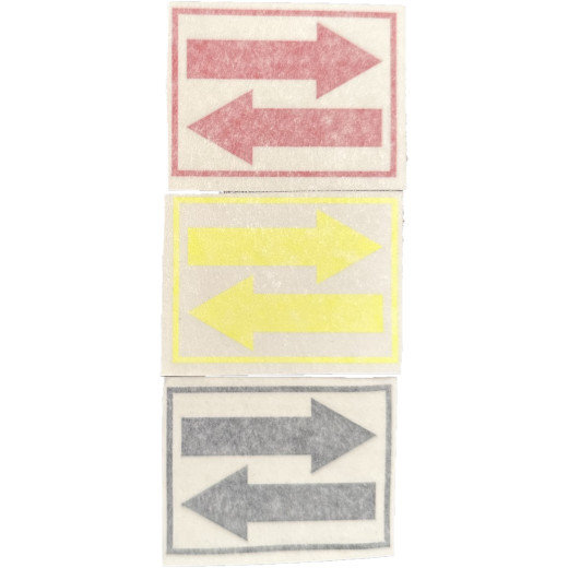 STICKERS FLECHE PARE CHOC