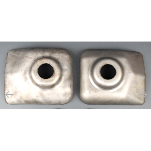 JEU TOLE RENFORT TETE D'AMORTISSEUR